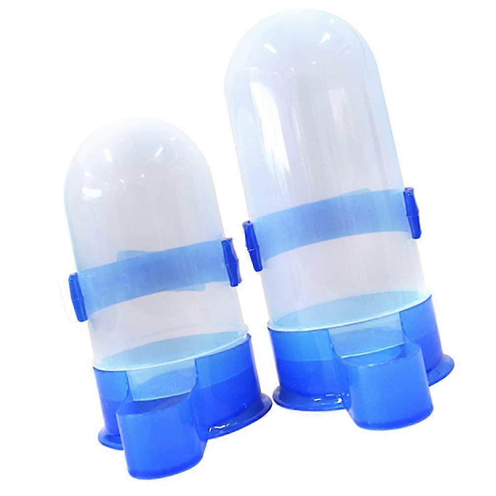 Bird Feeder Drinking Bowl Set Parrot Water Dispenser Caged Bird Waterer Drinking Feeder Random
