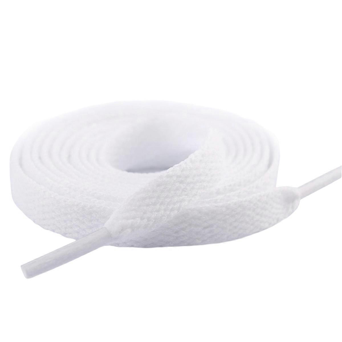 Shoelaces High Bang Polyester Single Layer 8mm Shoe Laces Colorfast Flat Shoelaces