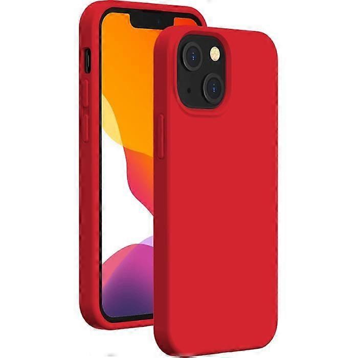 Coque - Bigben - iPhone 13 mini - Silicone - SoftTouch - Red