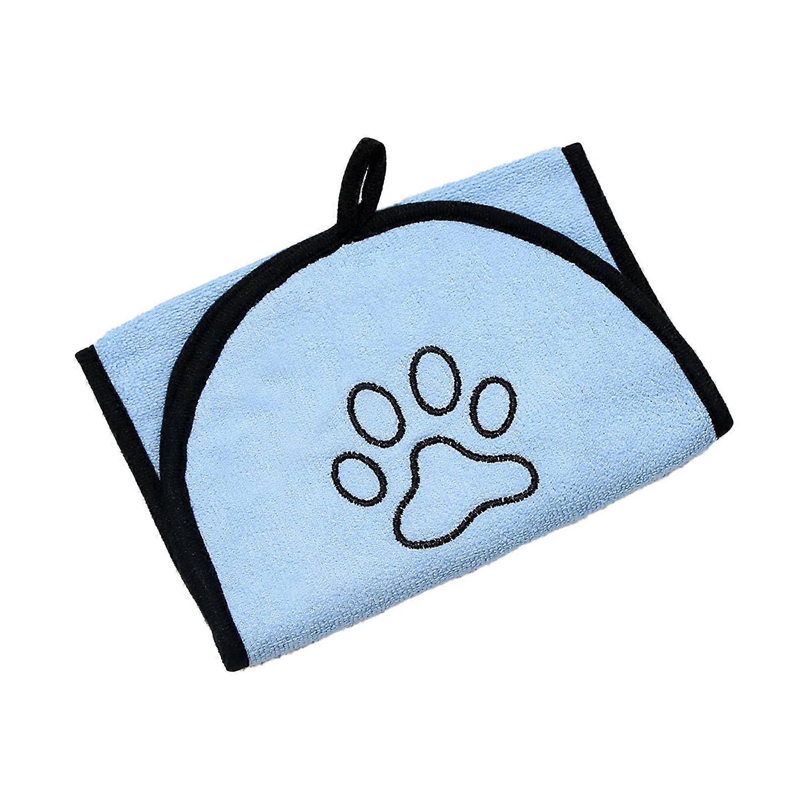 Quick Drying Thickened Soft Comfortable Reusable Absorbent Dog Bath Pet Grooming Towel for Dogs Cats