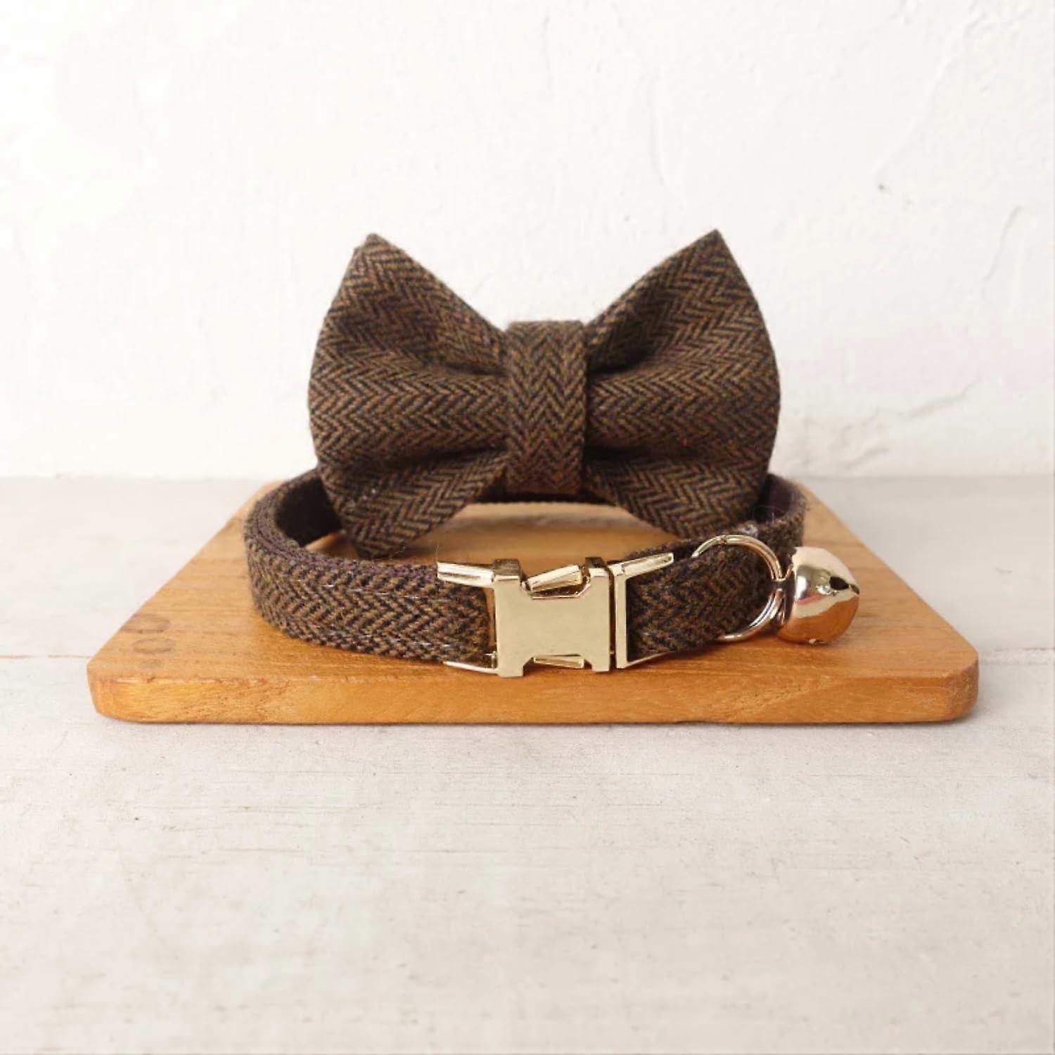 Cat Collar with Bell Kitten Bow Collars Cat Necklace