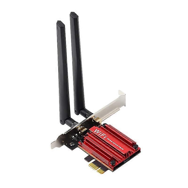 Tri Band 5374M Bluetooth 5.2 WiFi 6E Desktop PCIE WifI6 Adapter Intel AX210 Wireless Network Card Windows 11 Window10 for PC