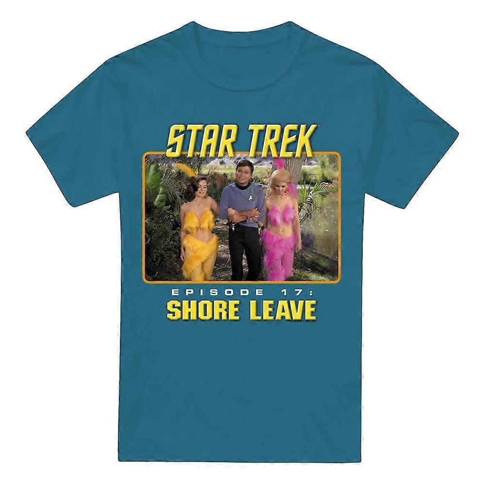 Star Trek férfi Shore Leave póló