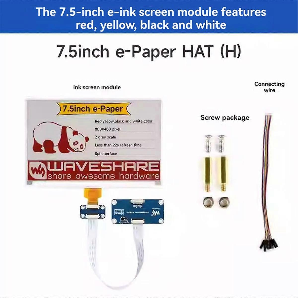 7.5 Inch E-Ink Display for