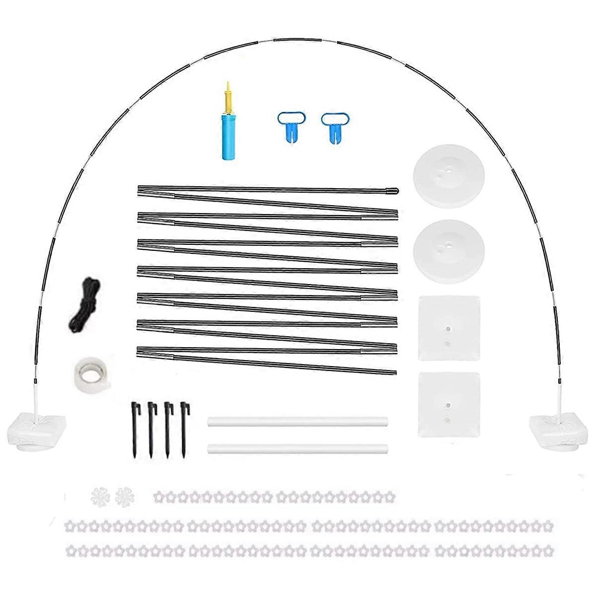 76PCS Balloon Arch Stand Reusable Balloon Arch Kit