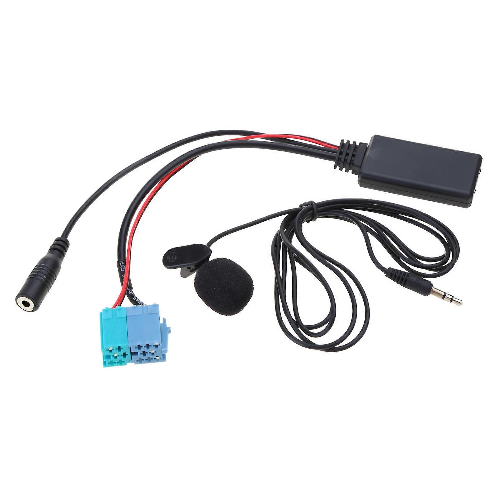 6Pin 8Pin Connector Cable Adapter Car Wireless Bluetooth-compatible AUX Adapter Microphone Auto Accessory