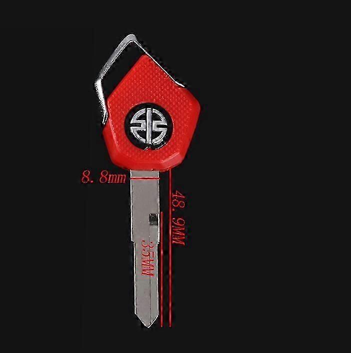 Motorcycle Uncut Blade Blank Key For Kawasaki Ninja Z1000 H2 H2r Zx6r Zx10r Zzr400 Z750 Z800 Z1000 Versys Er6n Er6f Er6r