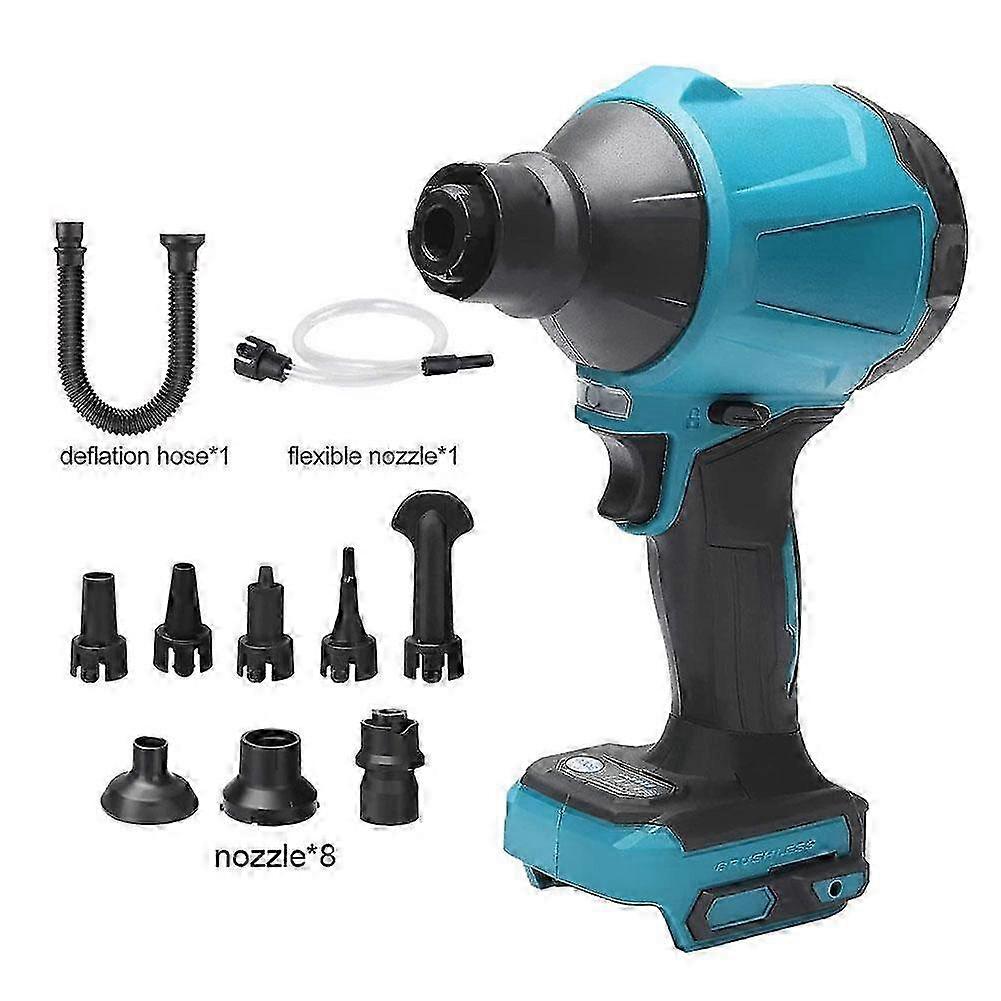 2025 40000RPM Cordless Blower Inflator Vacuum Non-Slip Handle for Makita 18V Battery