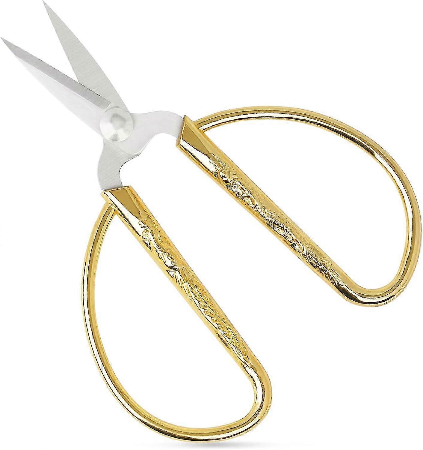 Precision Small Scissors with Pointed Tip for Embroidery Needlework & Narrow Space Cutting - Clean Sharp Cuts