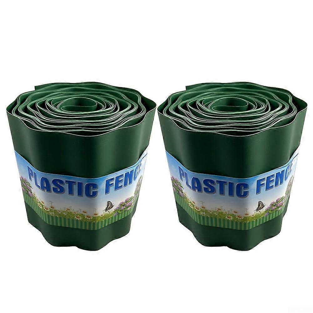 Flexible Lawn Edging 2-Pack Garden Fence For Landscaping Borders And Lawn Edging Kit