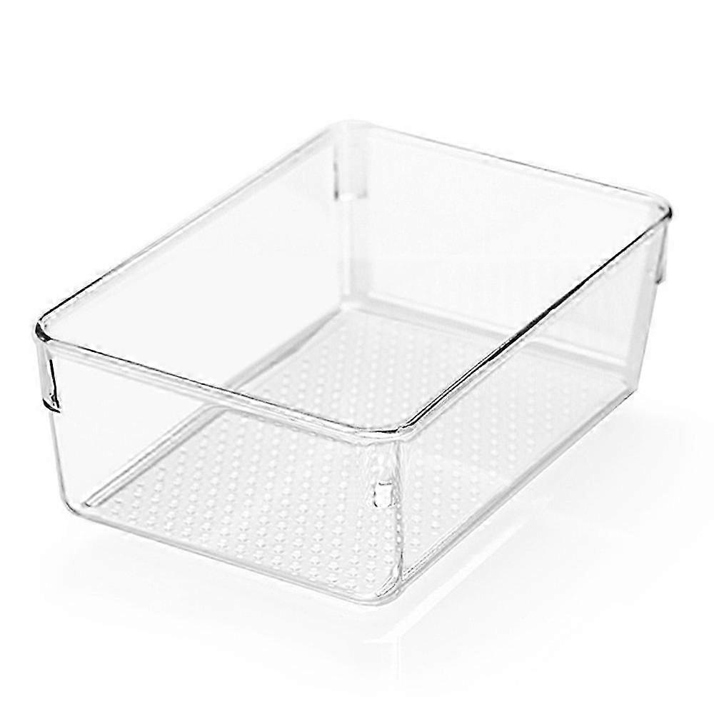 Kitchen Refrigerator Desktop Storage Box Transparent Fruit and Vegetable Beverage Storage Box Cosme