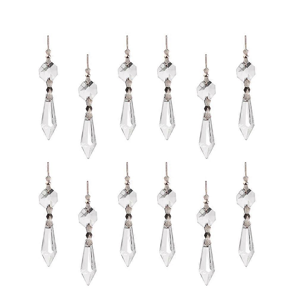 Crystal Decor Elements, Perfect for Chandeliers and Ceiling Lights