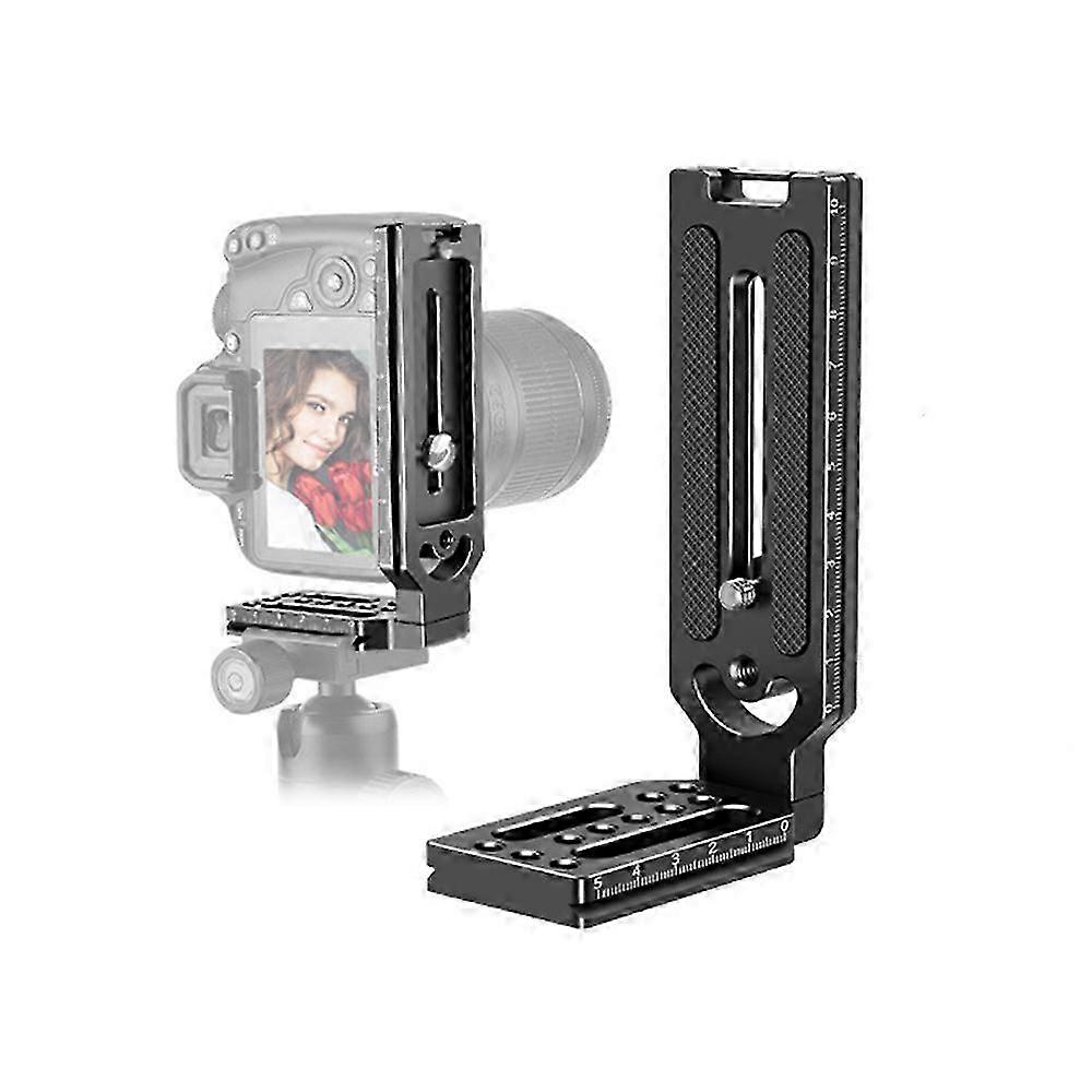 Universal L-type Horizontal Vertical Quick-mount Base for SLR Camera Stabilizer Accessories and Tripod Head suitable for various brands