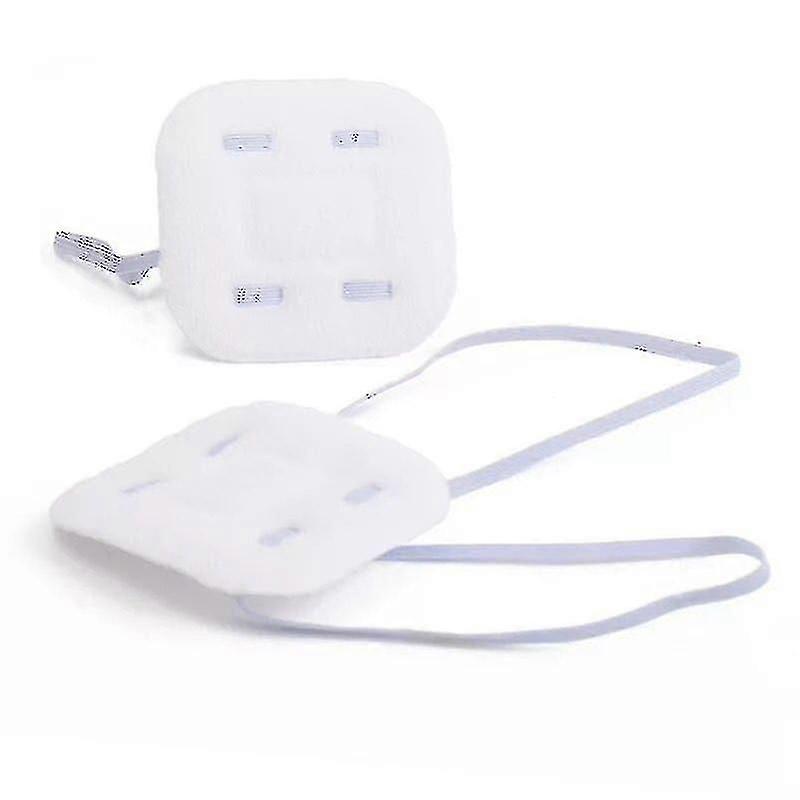 3 Pcs White Eye Patch Single Adjustable Comfortable Eye Mask (xiatian)