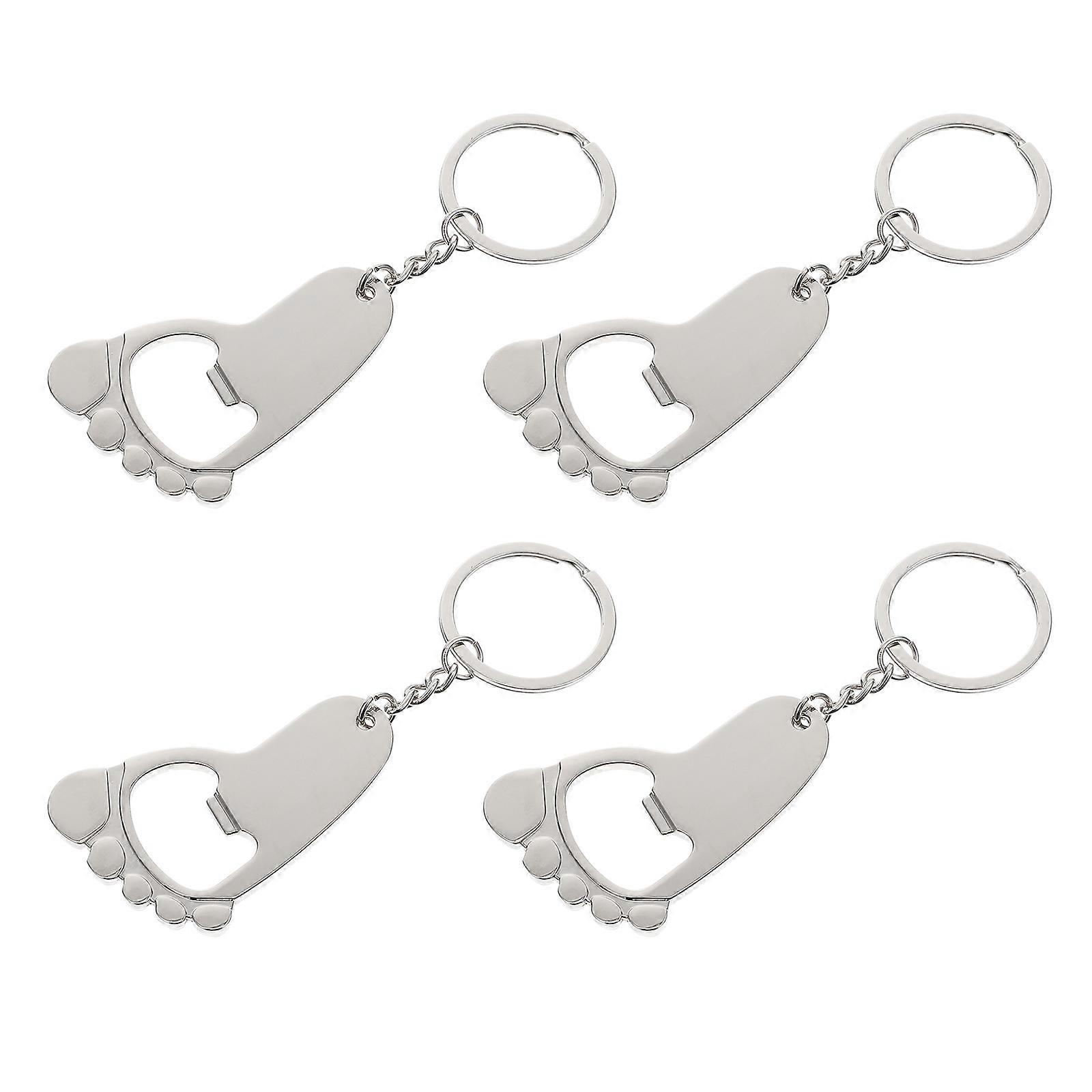 Outdoor Use Openers Beverage Openers Practical Style Travel Tool 4Pcs
