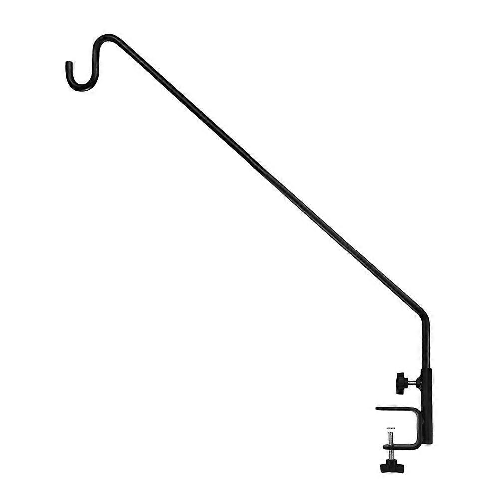 Deck Rail Bird Feeder Hanger Heavy Duty Adjustable Railing Outdoor Use 75.00X8.50X3.00CM Iron Multi-Functional 1Pcs