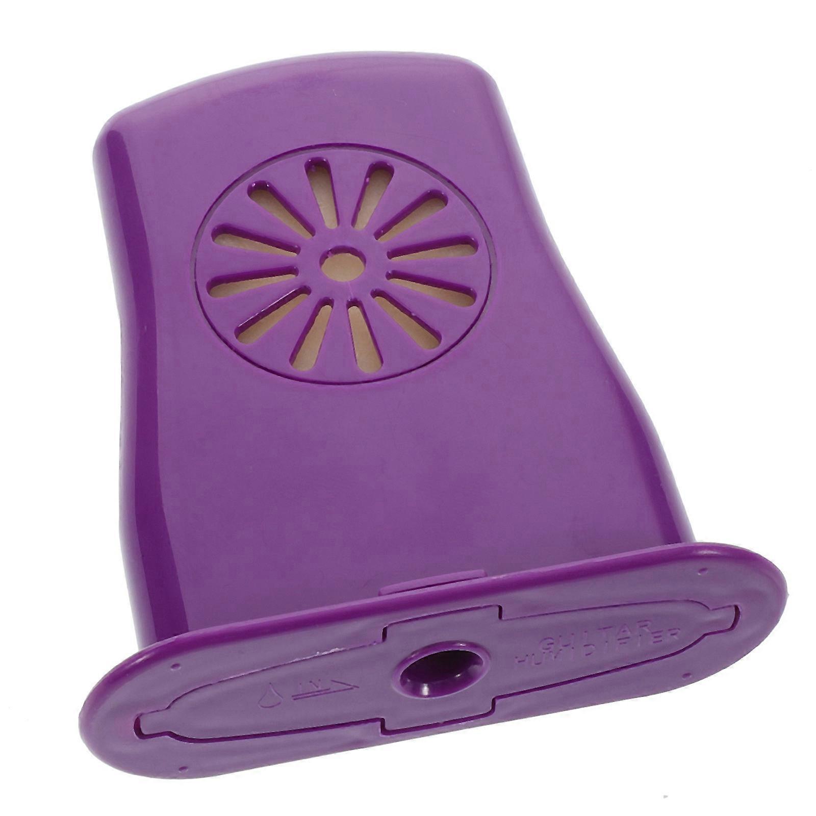 Ukulele Humidifier Acoustic Guitar Sound Hole Humidifier for Musical Instruments Purple Color Sleek Design 1Pcs