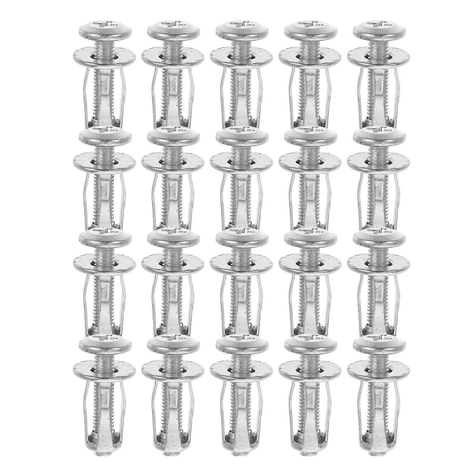 Expansion Screws Metal Cladding Heavy Duty Support Plasterboard Rivet Nut Style 20Pack