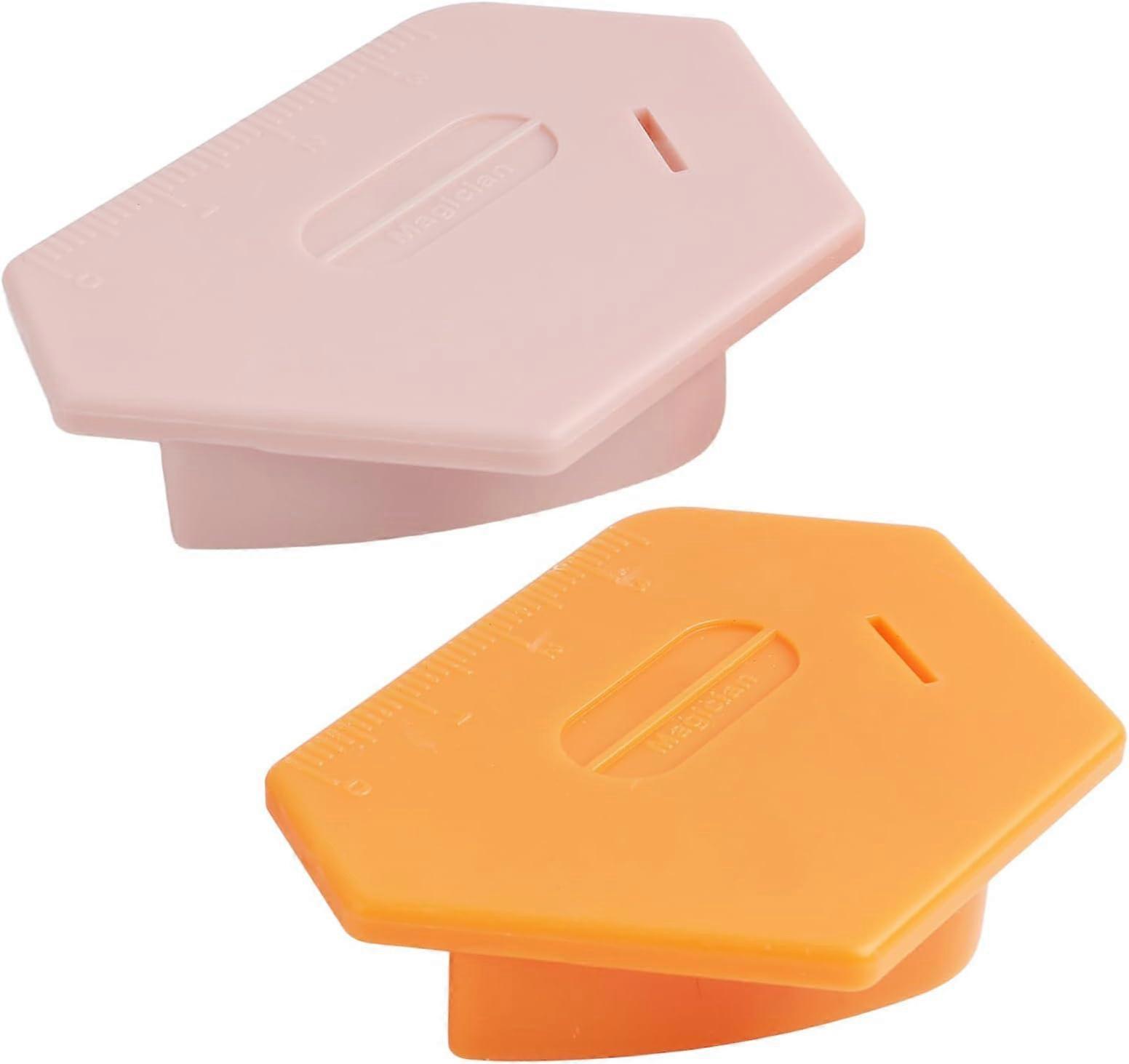 2pcs magnetic sewing machine seam guide, graduated magnetic seam guide