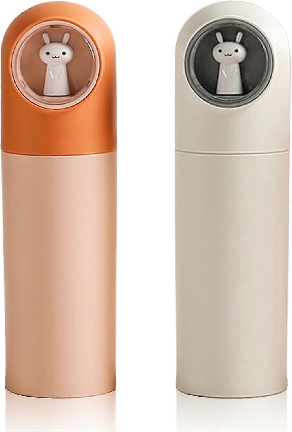 2-Piece Dust-Proof Travel Toothbrush Case