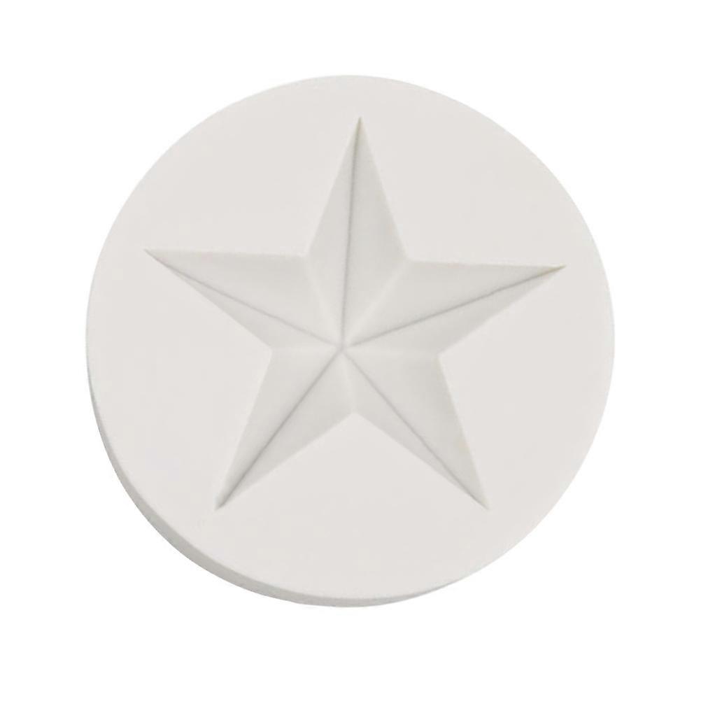 Cake Mold Baking Silicone Star Shape For Baking Cake Decorating Fondant Making 6.5x6.5x2Cm Non-Toxic 1Set
