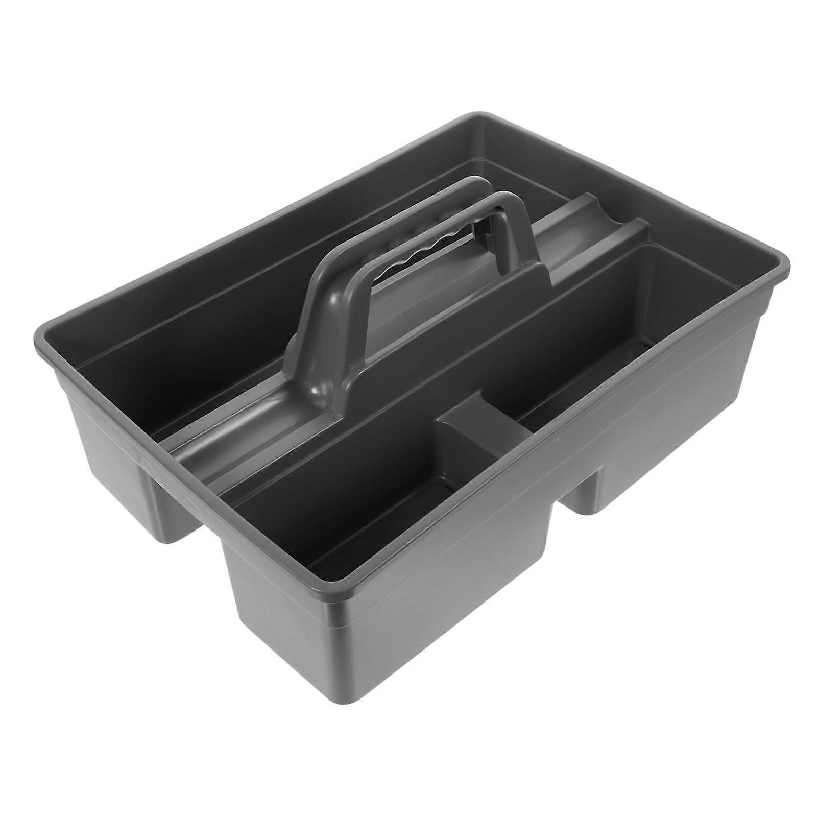 Multipurpose Plastic Cleaning Storage Container With Handle 15. 13X10. 41X6. 68'
