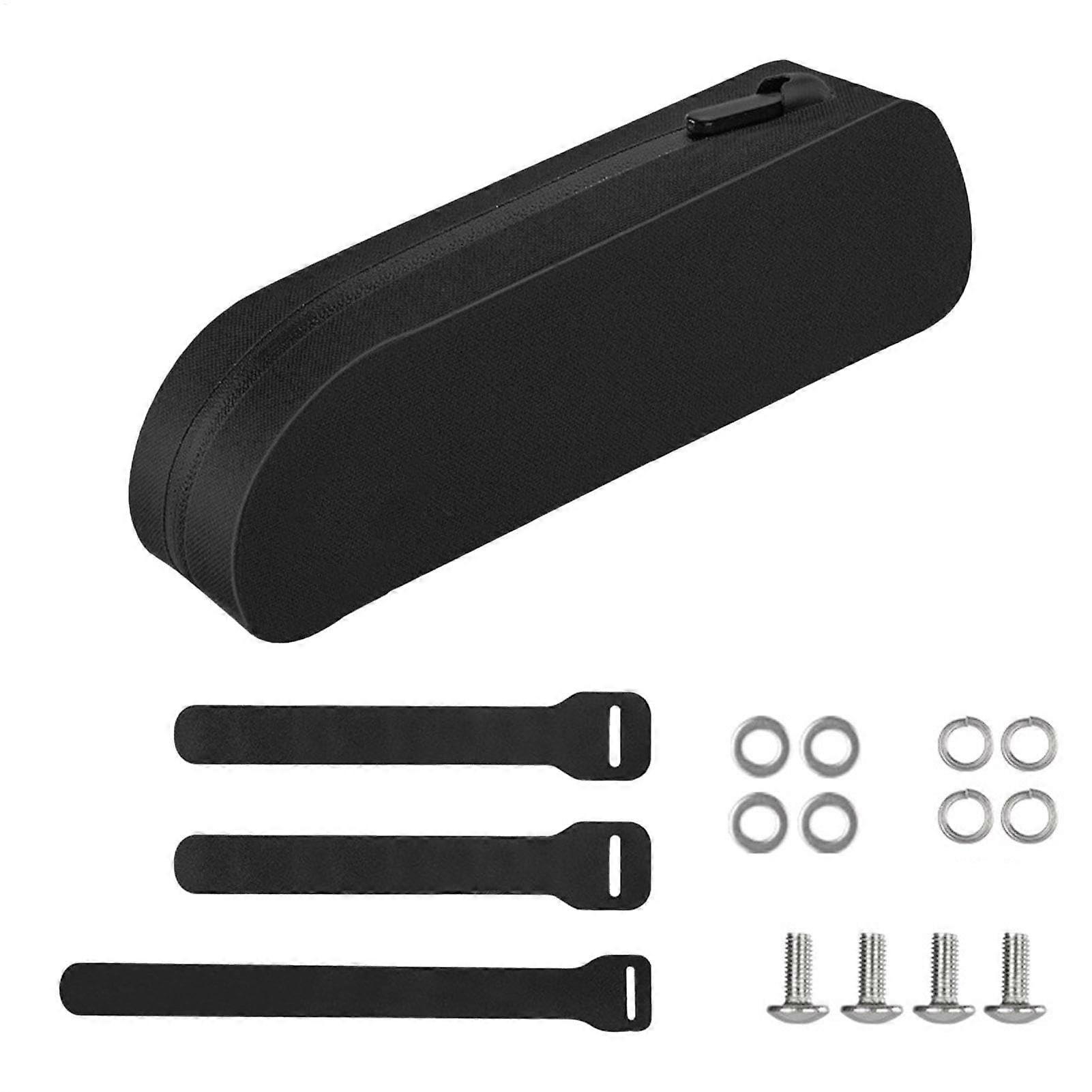 Bicycle Bag Top Tube Zipper Bag Multifunctional For Glasses And Keys Storage Universal Fit