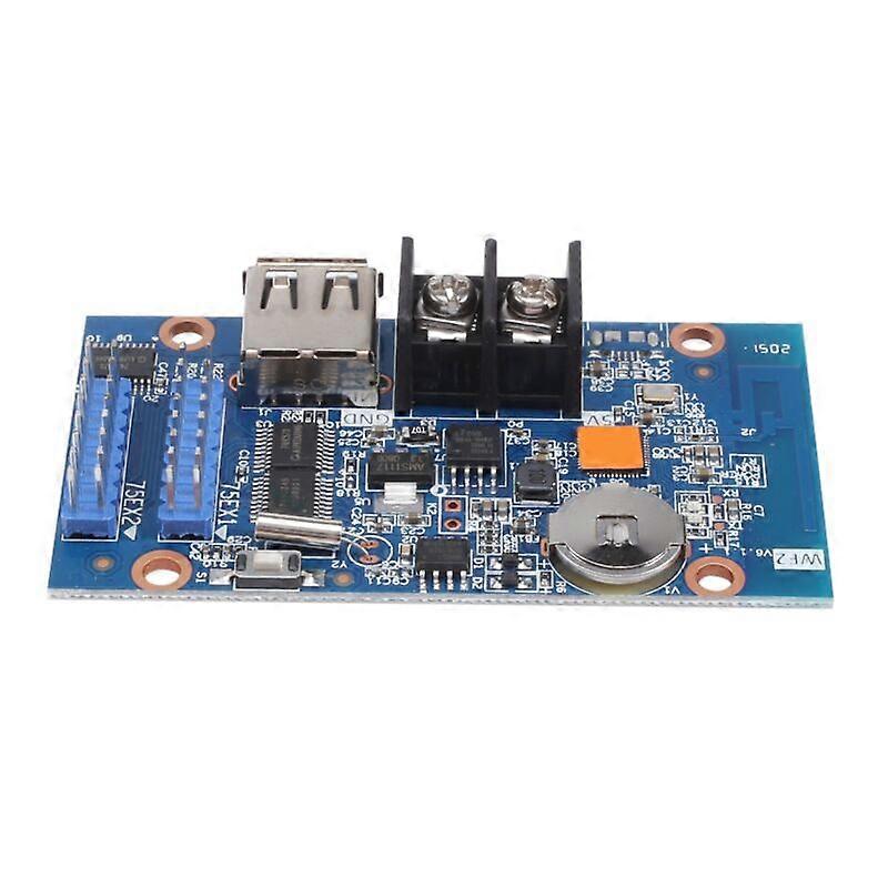 HD-WF2 Asynchronous 768Wx64H Pixel 2XHUB75 RGB Colors LED Display WIFI Control Card