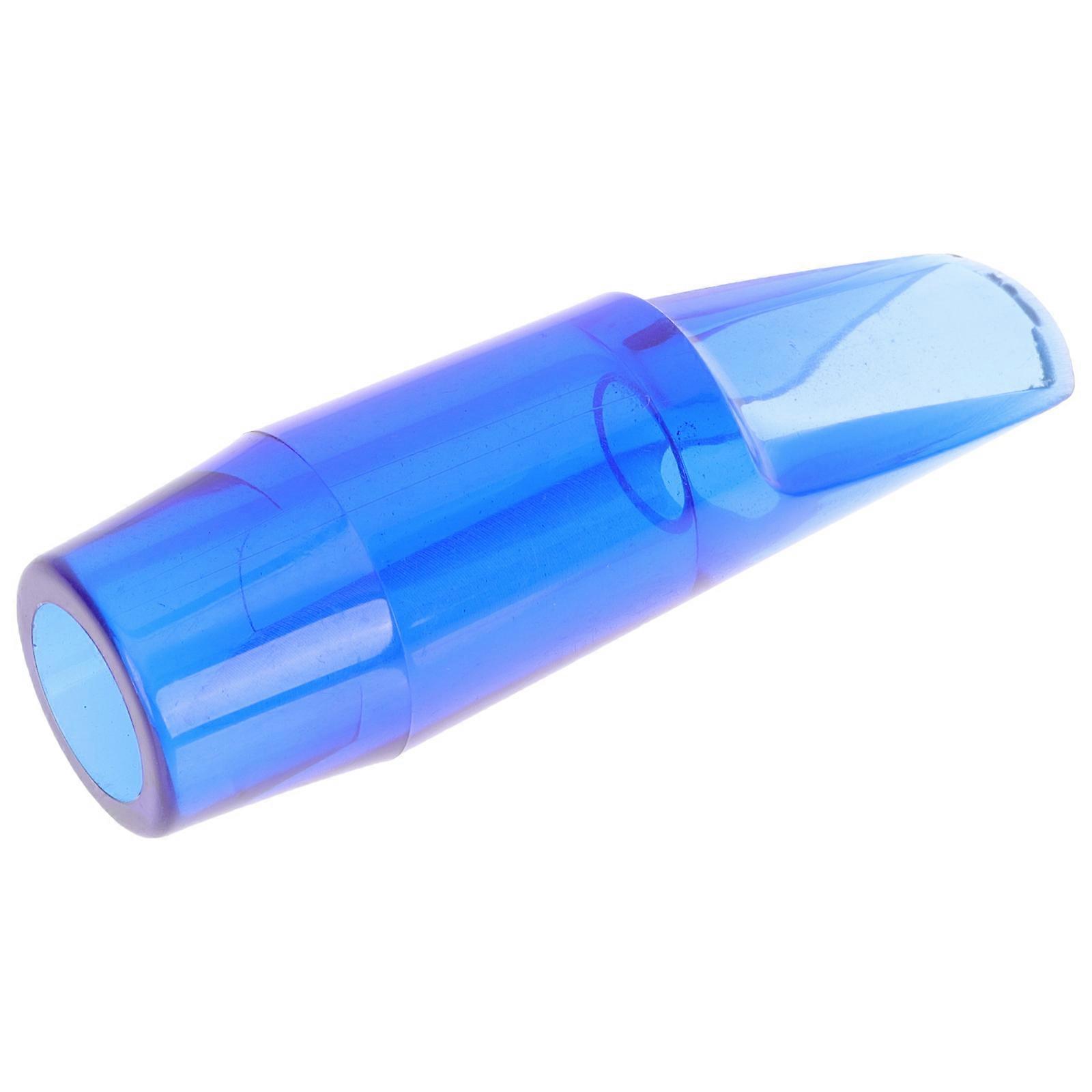 Crystal Transparent Alto Saxophone Mouthpiece Head for Easy Installation Durable Replacement Part for Students and Professionals, Suitable for Jazz