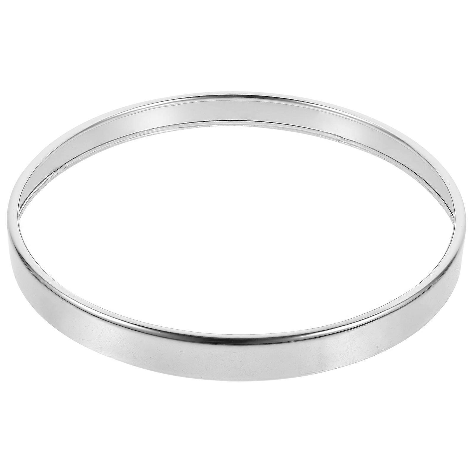 trash can holder Simple Style Trash Can Accessory School Use Silver 22.30X2.10CM Easy Installation 1Set