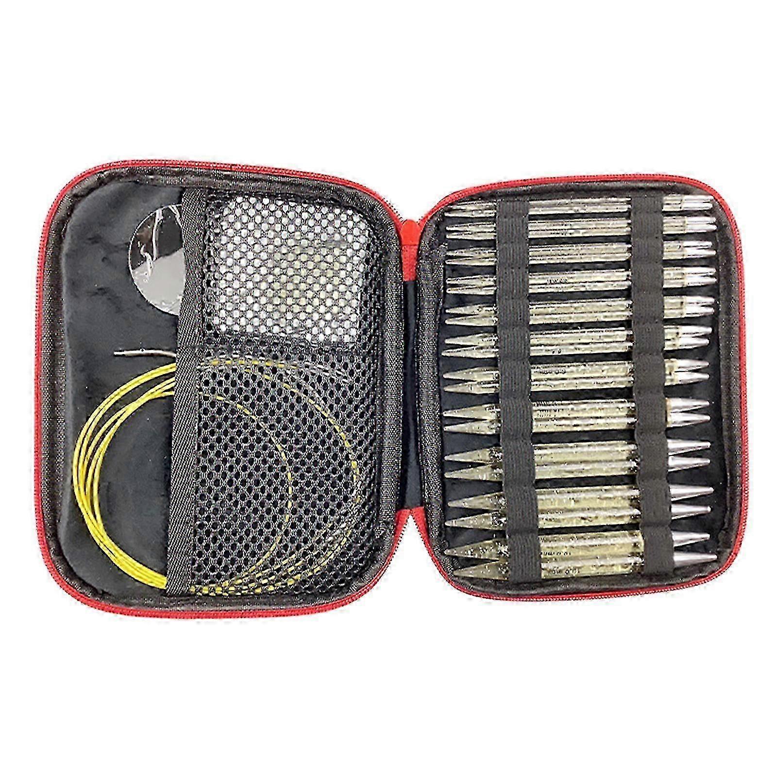 Interchangeable Circular Knitting Needles with Storage Case Suitable for Various Brands