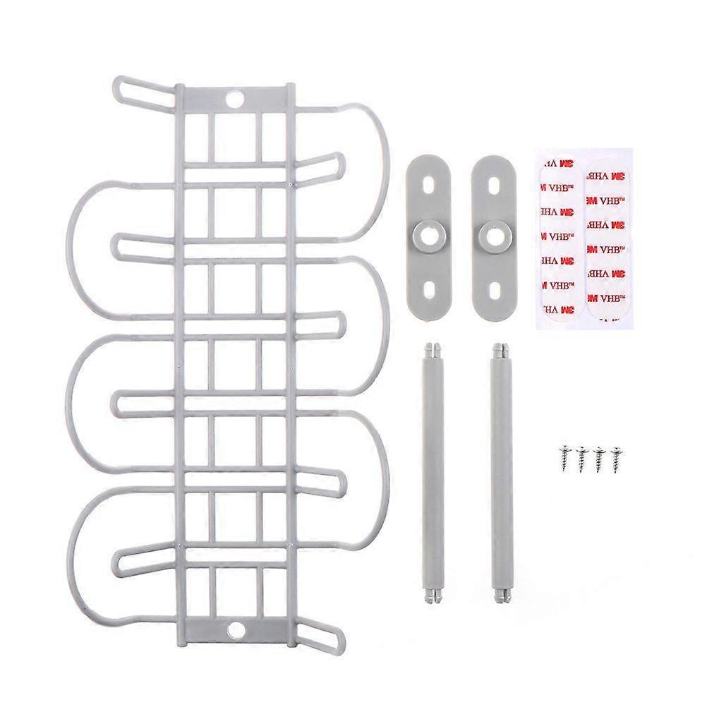 Socket Storage Rack Plug Holder Table Bottom Power Cable Wire Organizer Adhesive