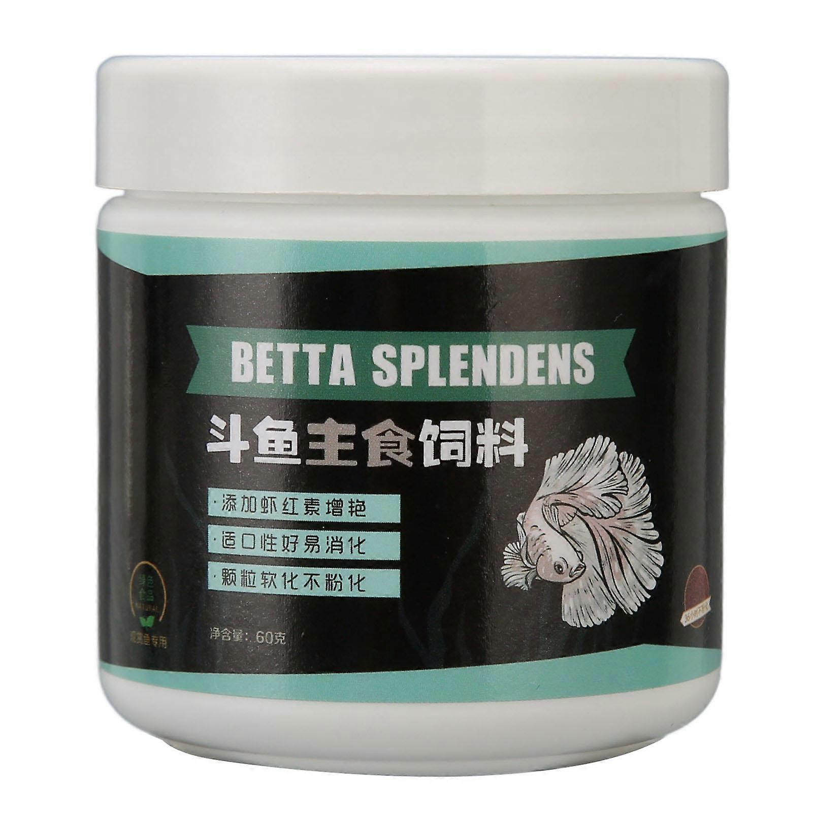 Betta Fischfutter Wissenschaftliche Rationierung nced Nutrition Rich Calcium Vitamin D Fischfutter für kleine Fische 2,1 oz