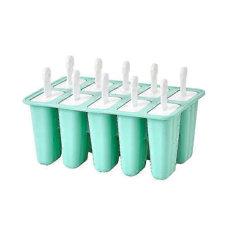 Silicone Popsicle Molds, BPA-Free Ice Pop Maker with 10 Cavities, Reusable Design