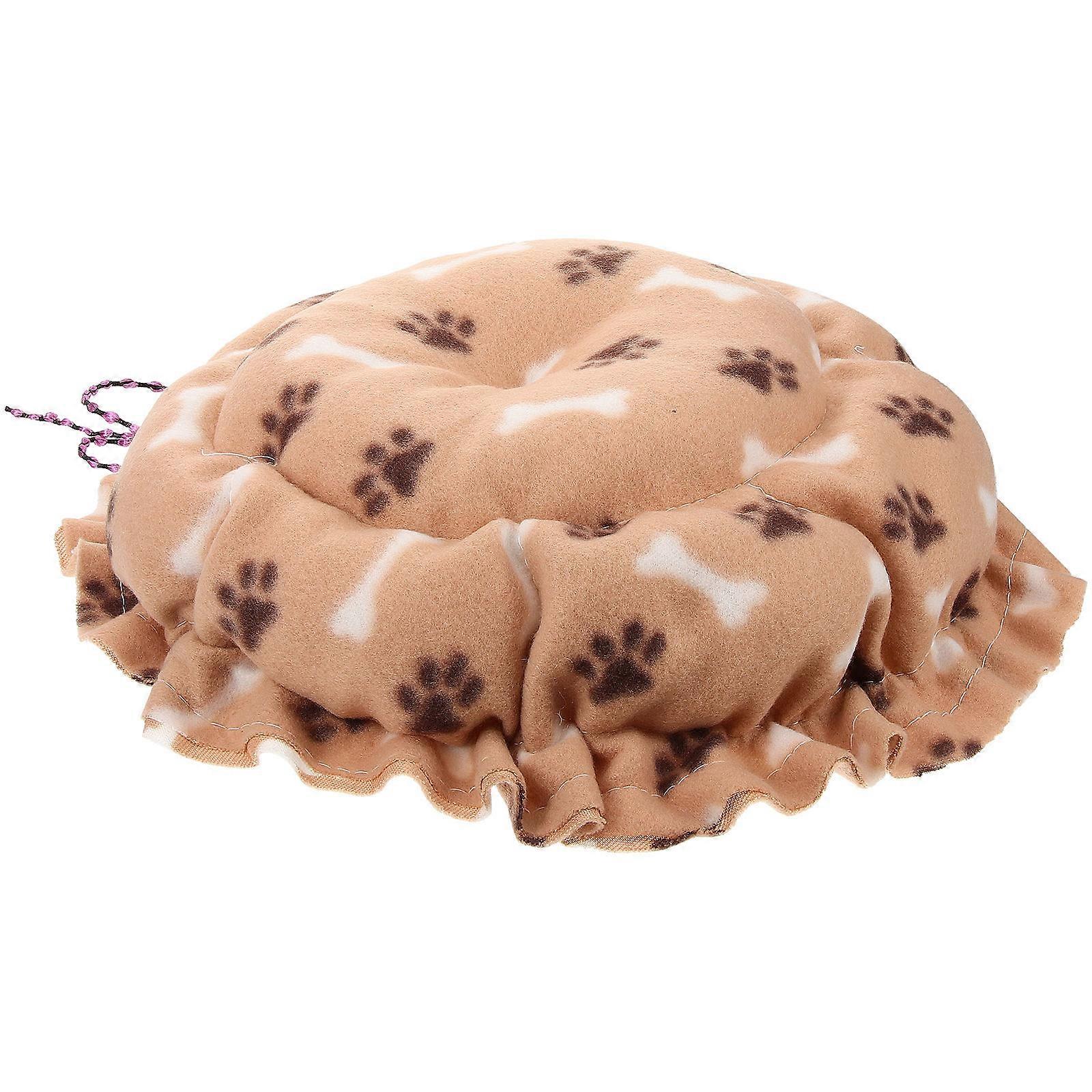 Here's a polished and professional product title and description for your **Warm And Washable Round Pet Bed**:

 

### **Product Title:**
**Warm &