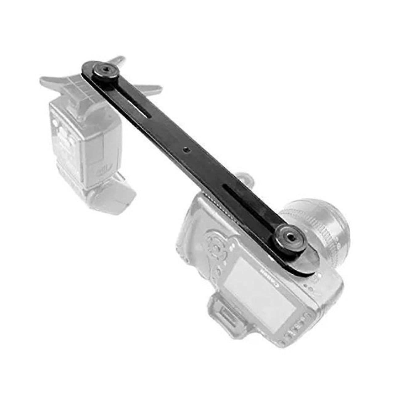 Dual Camera Mount Tripod T-Type Bracket 1/4-Inch Screw Universal Fit For DSLR Mirrorless Cameras