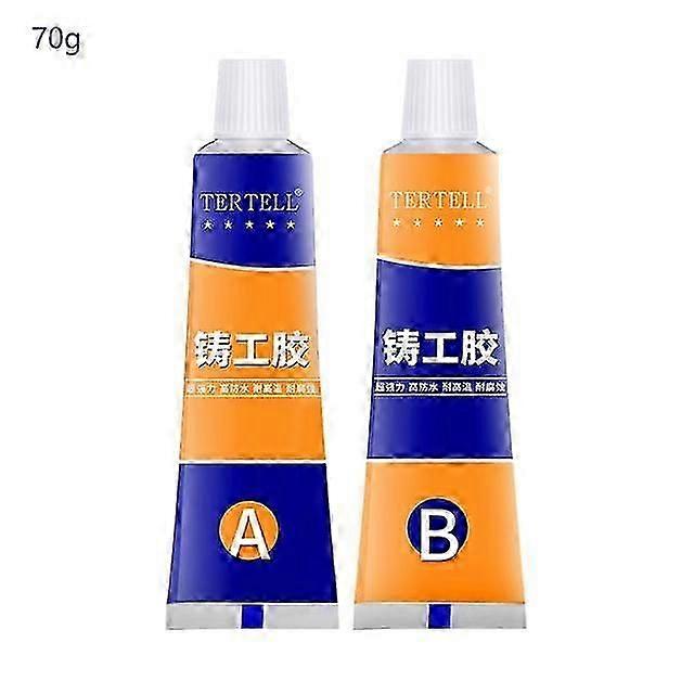 2 in 1 金属補修ペースト 工業用 A&B キャスター接着剤 耐熱シーラント 冷間溶接 強力欠陥補修剤 接着剤 20/70/100g