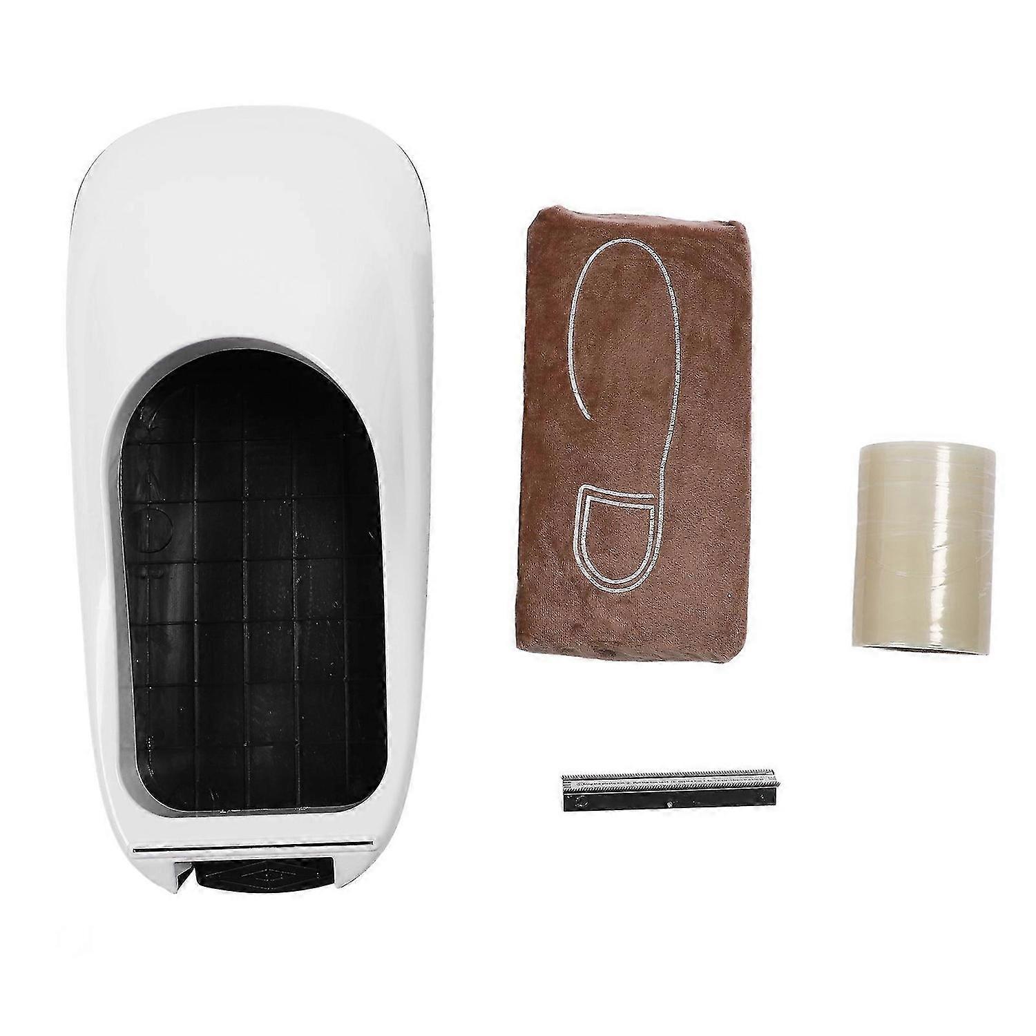 Automatic Shoe Cover Machine Disposable Guest Shoe Film Dispenser for Home Company Office White