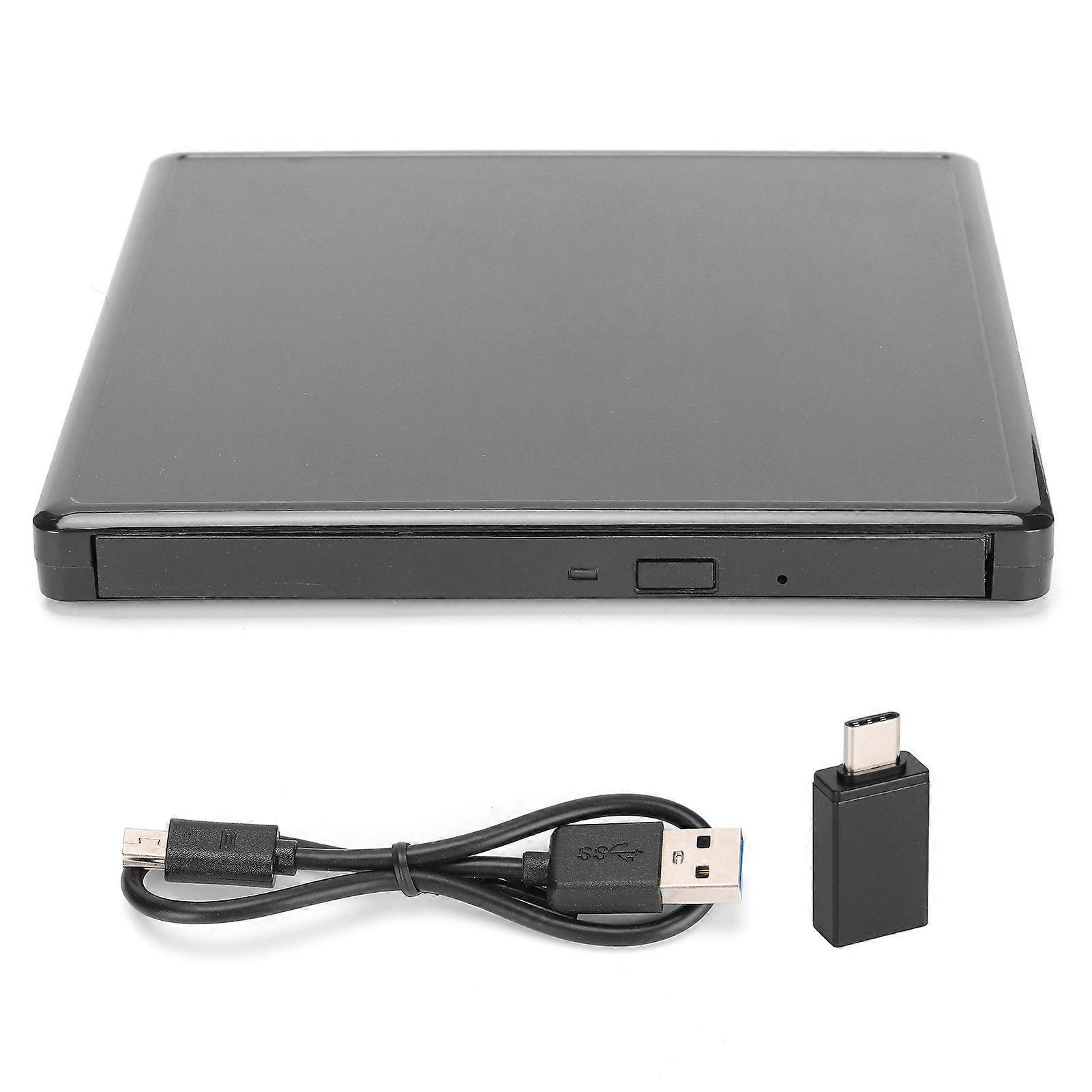 External DVD/CD Burner USB3.0 TypeC Laptop Desktop Mobile External Optical Drive