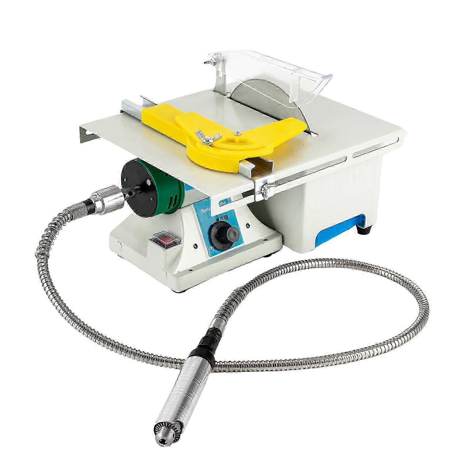 750w Gemstone Jewelry Polishing Bench Lathe Table Saw