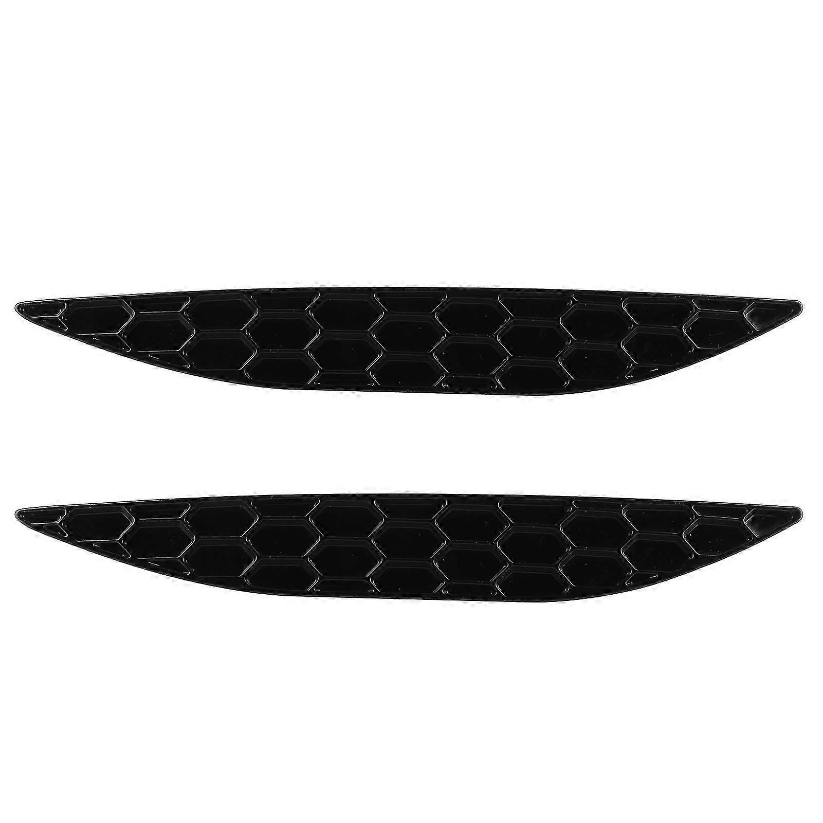 Gloss Bumper Reflector Delete Set For Mk7 R Rline 2013-2016