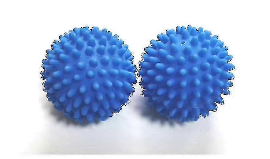 4Pcs Dryer Balls for Washing Machine, Fluffier Blue Laundry Balls