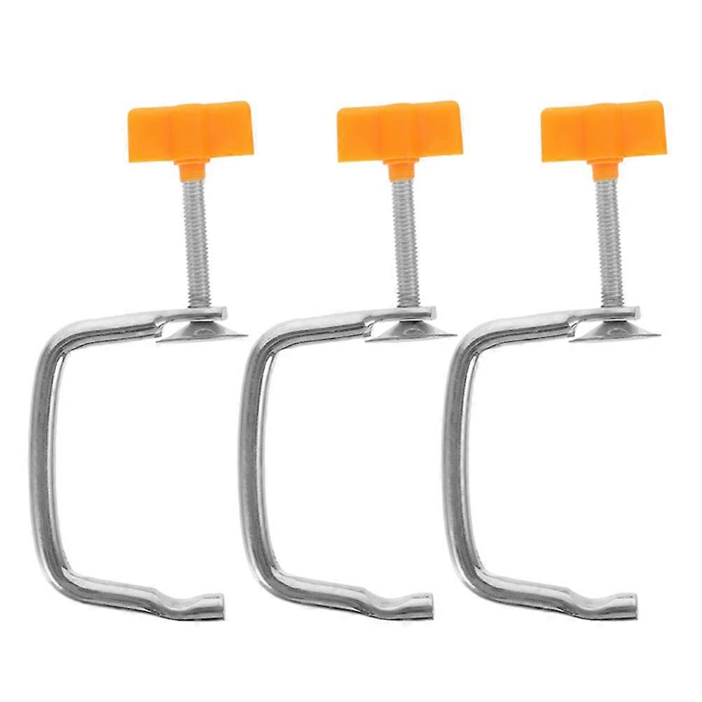 Performance Enhancement Pasta Machine Holder Adjustable Pressure Manual Handheld Tool Metal Home Kitchen Use 15.50X6.50X2.70CM 3Pcs