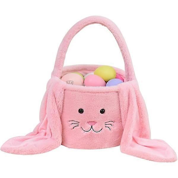 Easter basket with handle, Easter candy basket, Easter eggs, Easter party gift