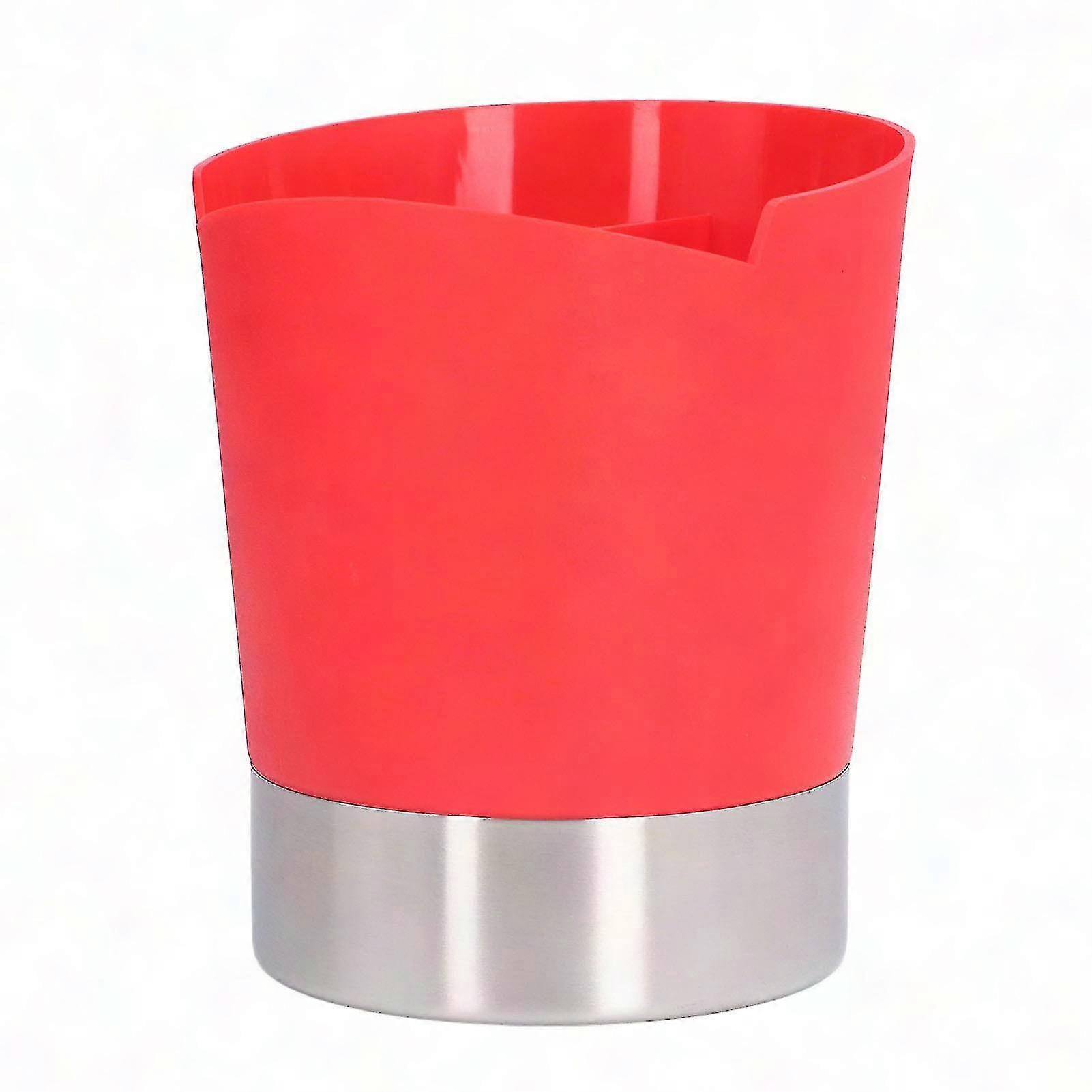 Matte Finish Stainless Steel Storage Container with Robust Base