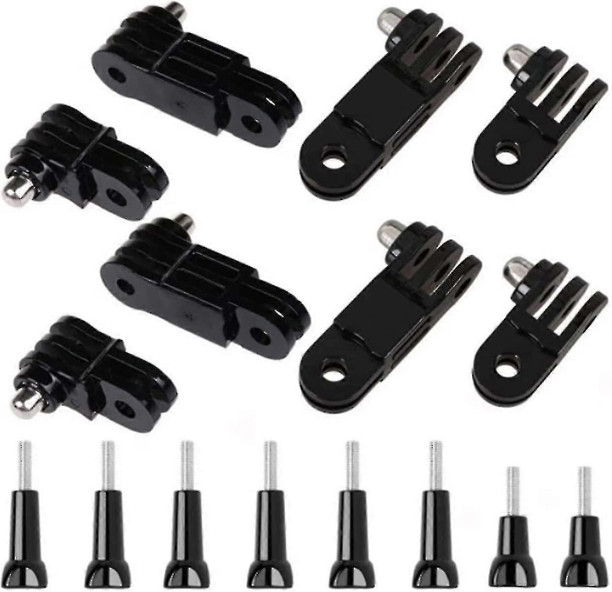 Adjustable Swivel Arm Extension Mount for GoPro Hero 10 & 9 - Fixed Joint with Short & Long Screws for Custom Positioning