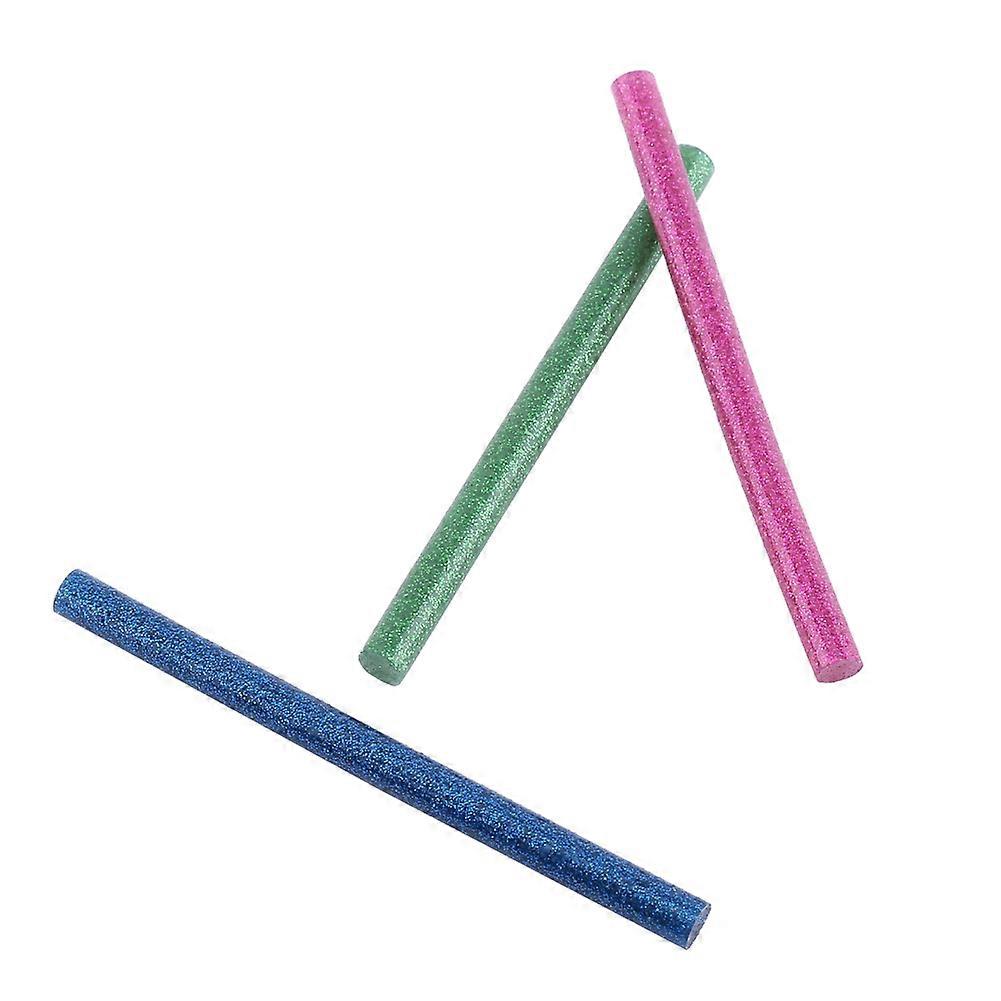 10pcs Mix Color Hot Melt Glue Stick Adhesive Sticks Kit Craft Attaching DIY Tools