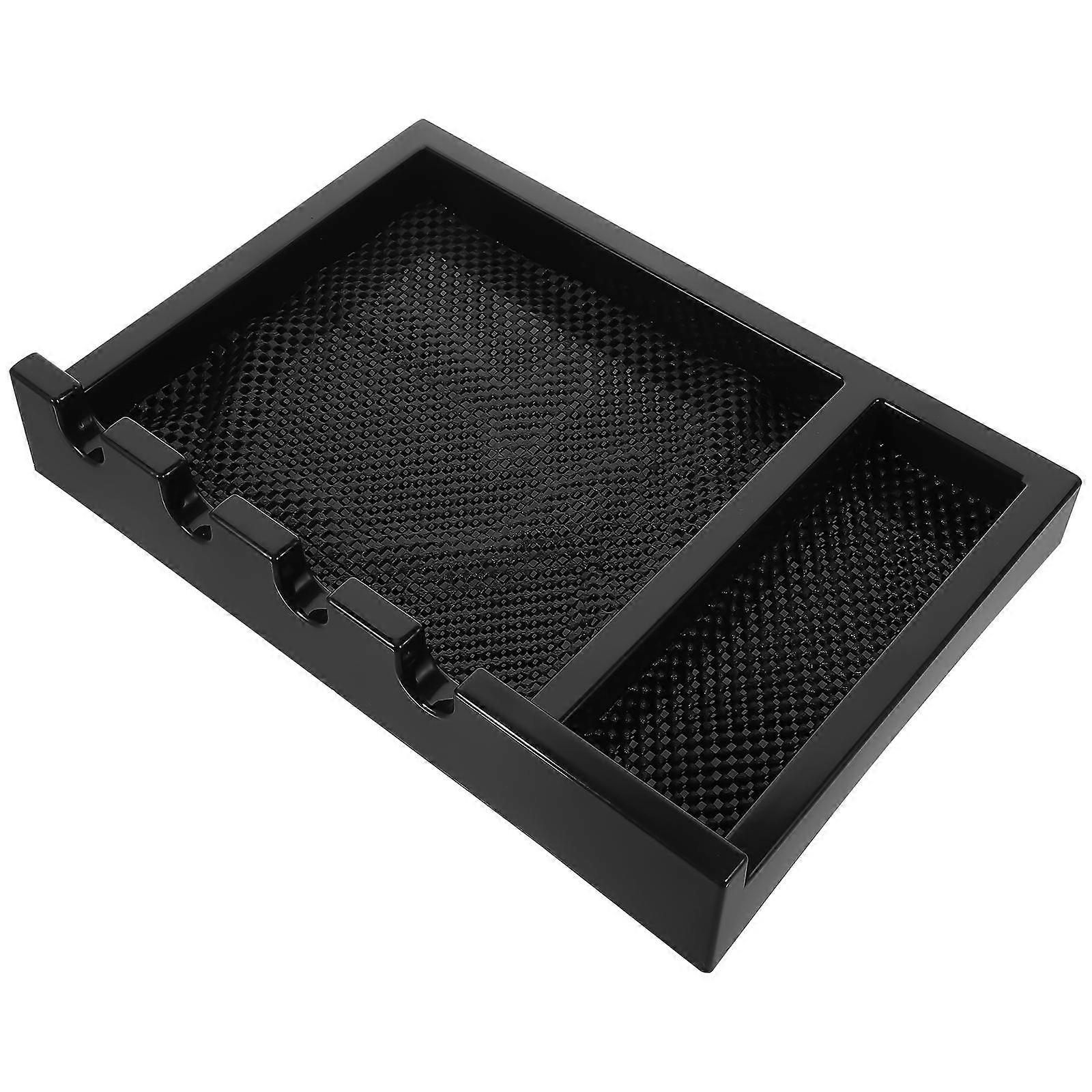 Trimmer Storage Stand Barber Station Organizer Black