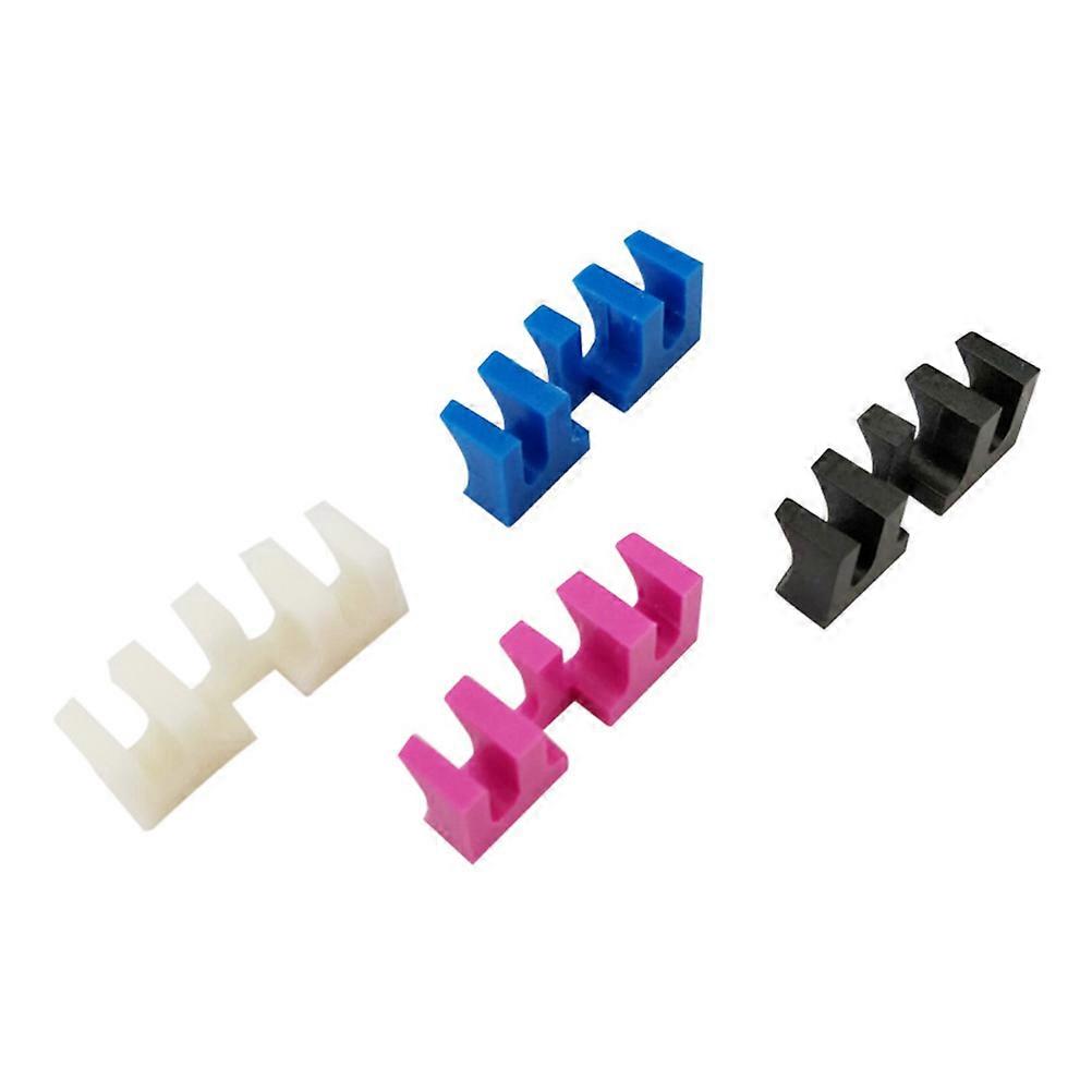 Badminton Racket Stringing Machine Tool with High Pound Protector for Racket Safety Made of PVC White