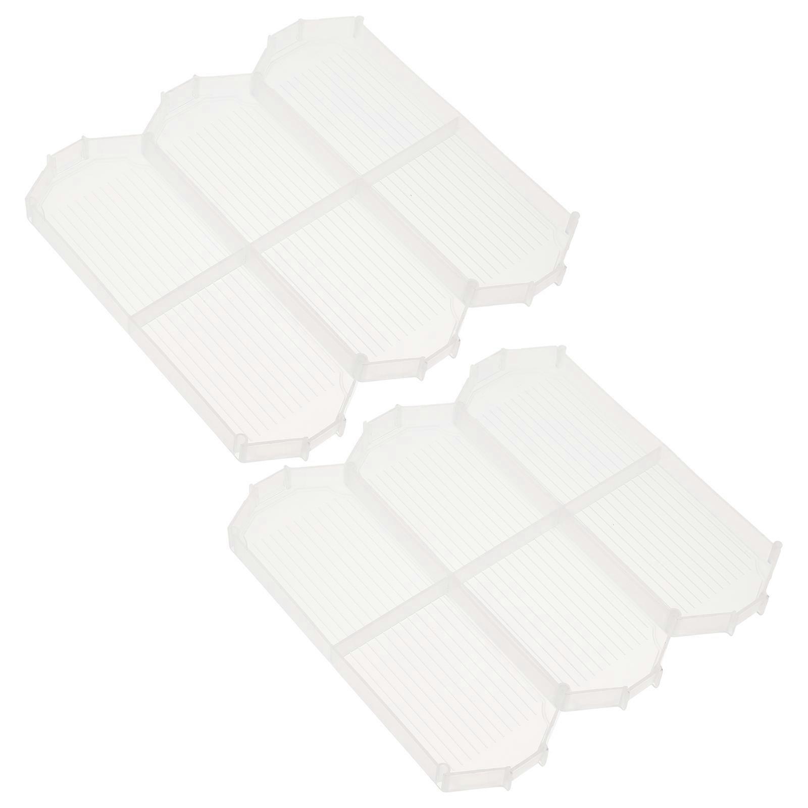 Bead Sorting Tray 6Pcs Plastic Art Tray Suitable For Artists And 32.00X16.50X1.40CM Transparent Diamond Sorting
